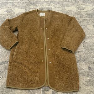 Wilfred Tan Sherpa Jacket- 2XS (but fits me at medium too)